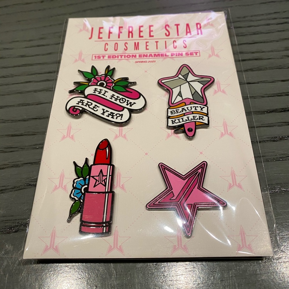 JSC 1st Edition enamel pin set